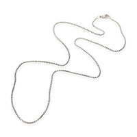 Sterling Silver  Box Chain Necklace