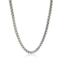 Sterling Silver  Box Chain Necklace