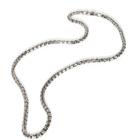 Sterling Silver  Box Chain Necklace