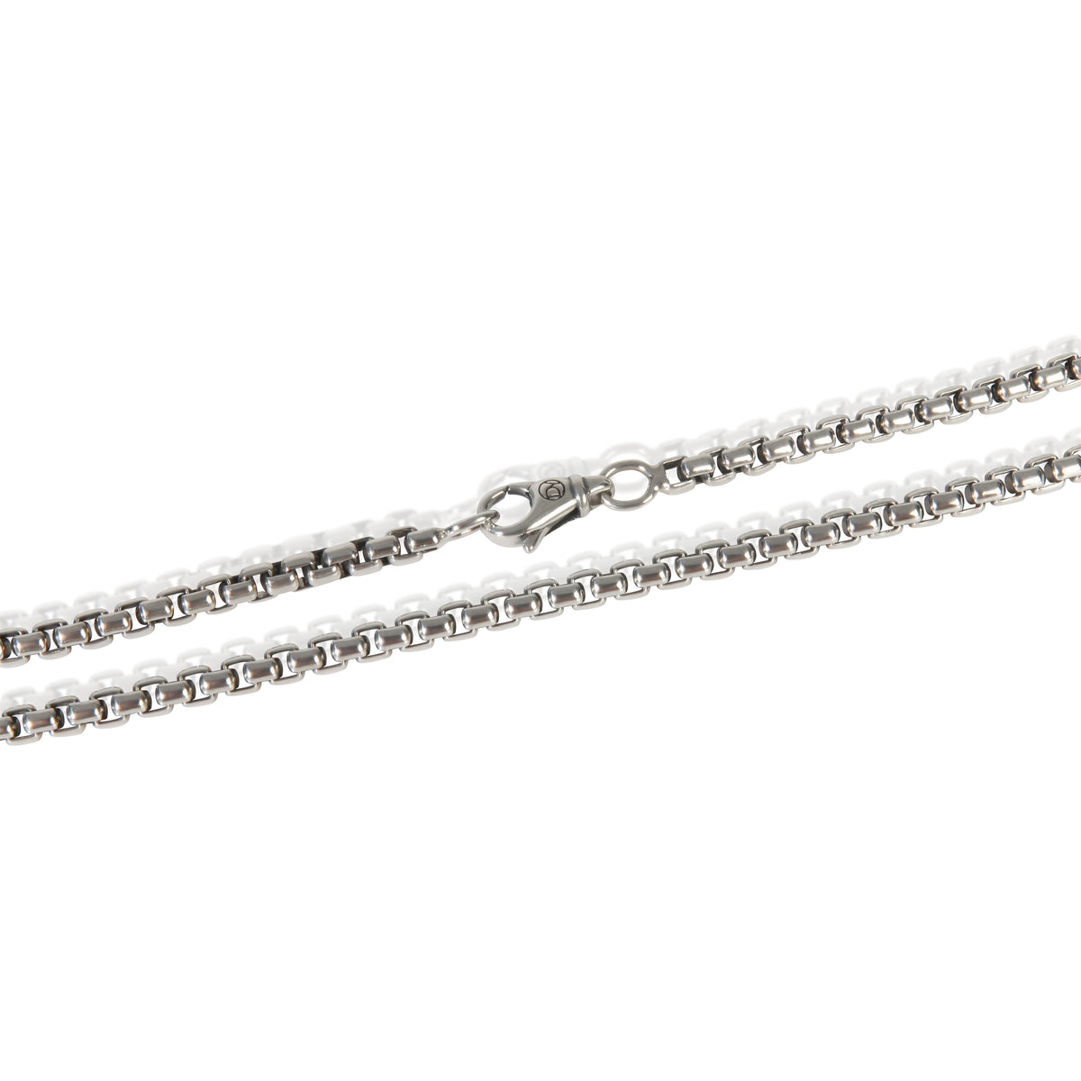Sterling Silver  Box Chain Necklace