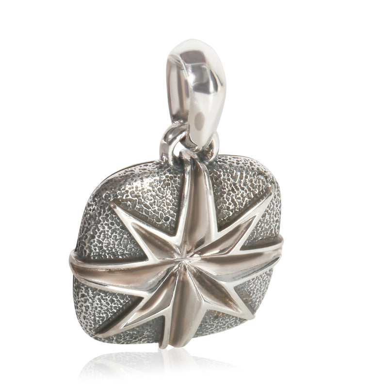 Sterling Silver  Maritime North Star Pendant