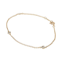 Tiffany & Co. Yellow Gold Diamond Elsa Peretti Diamond By The Yard Bracelet sv