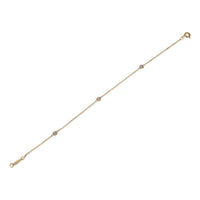 Tiffany & Co. Yellow Gold Diamond Elsa Peretti Diamond By The Yard Bracelet bv