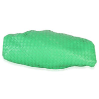 Bottega Veneta Parakeet Nappa Intrecciato Maxi Pouch Handbag stamp
