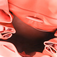 Bottega Veneta Orange Calfskin Beak Tote Handbag av