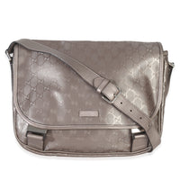 Mauve GG Imprime Canvas Messenger Bag