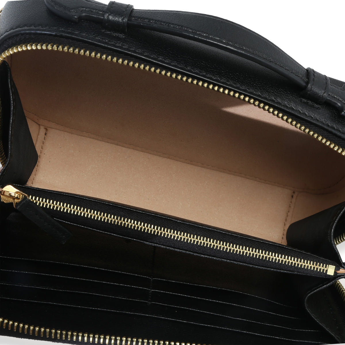 Gucci Black GG Star Embossed Calfskin Mini GG Chain Bag Handbag av