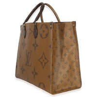 Louis Vuitton Reverse Monogram Canvas Onthego GM Handbag sv