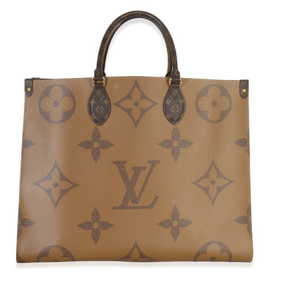 Reverse Monogram Canvas Onthego GM