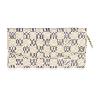 Damier Azur Canvas Emilie Wallet