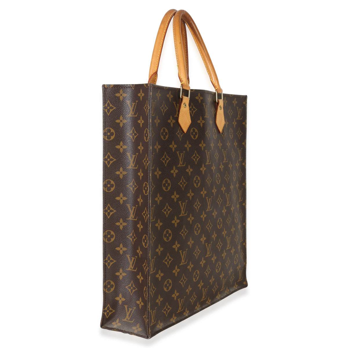 Louis Vuitton Monogram Canvas Sac Plat Tote Handbag pv