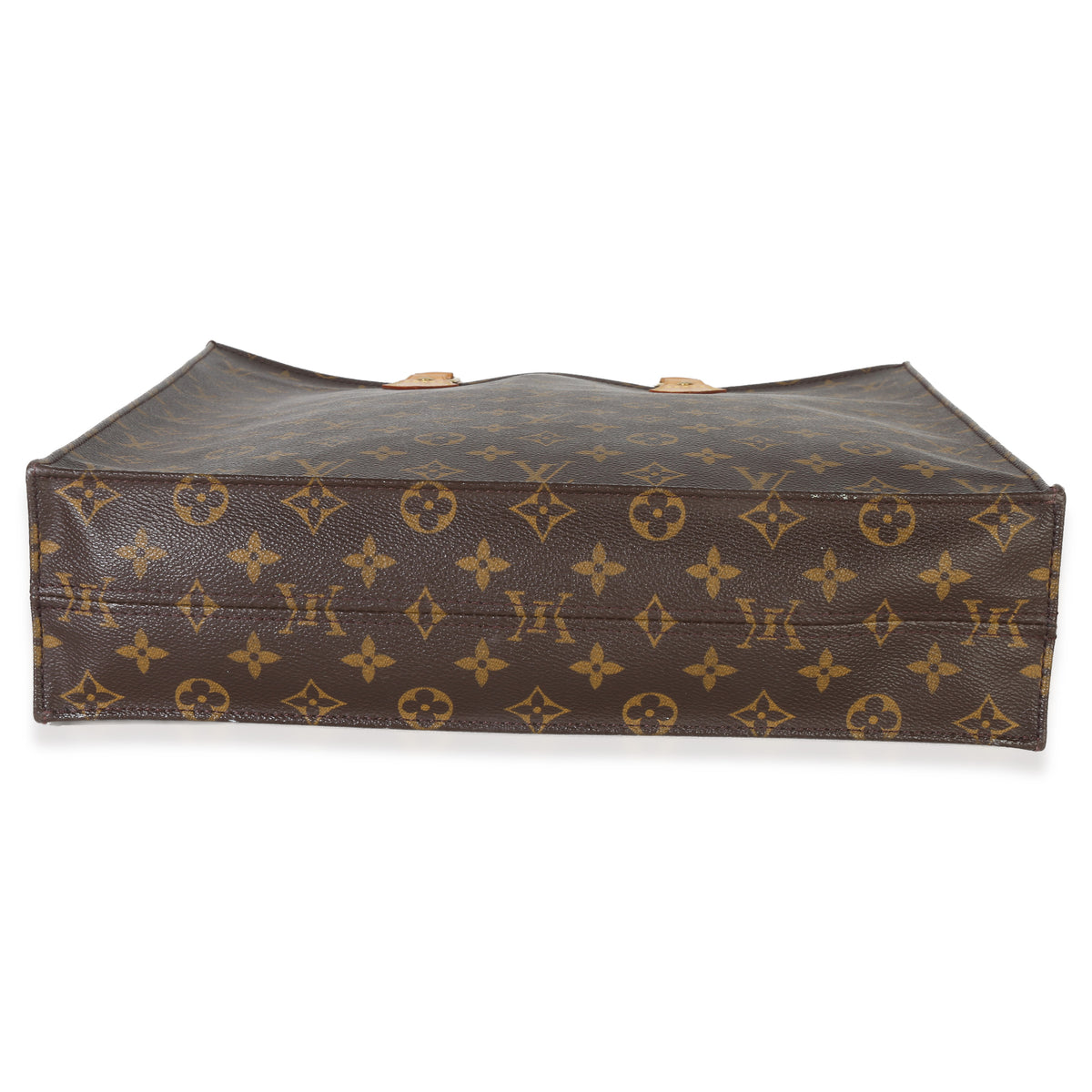 Louis Vuitton Monogram Canvas Sac Plat Tote Handbag stamp