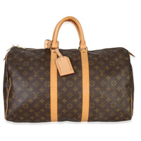 Monogram Canvas Keepall 45