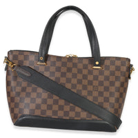 Louis Vuitton Black Damier Ebene Canvas Hyde Park Handbag bv