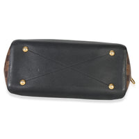 Louis Vuitton Black Damier Ebene Canvas Hyde Park Handbag stamp