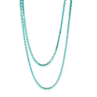 Tiffany & Co. Sterling Silver  Thick Sparkle Chain Necklace fv