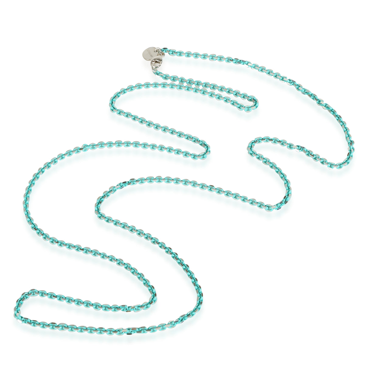 Tiffany & Co. Sterling Silver  Thick Sparkle Chain Necklace pv