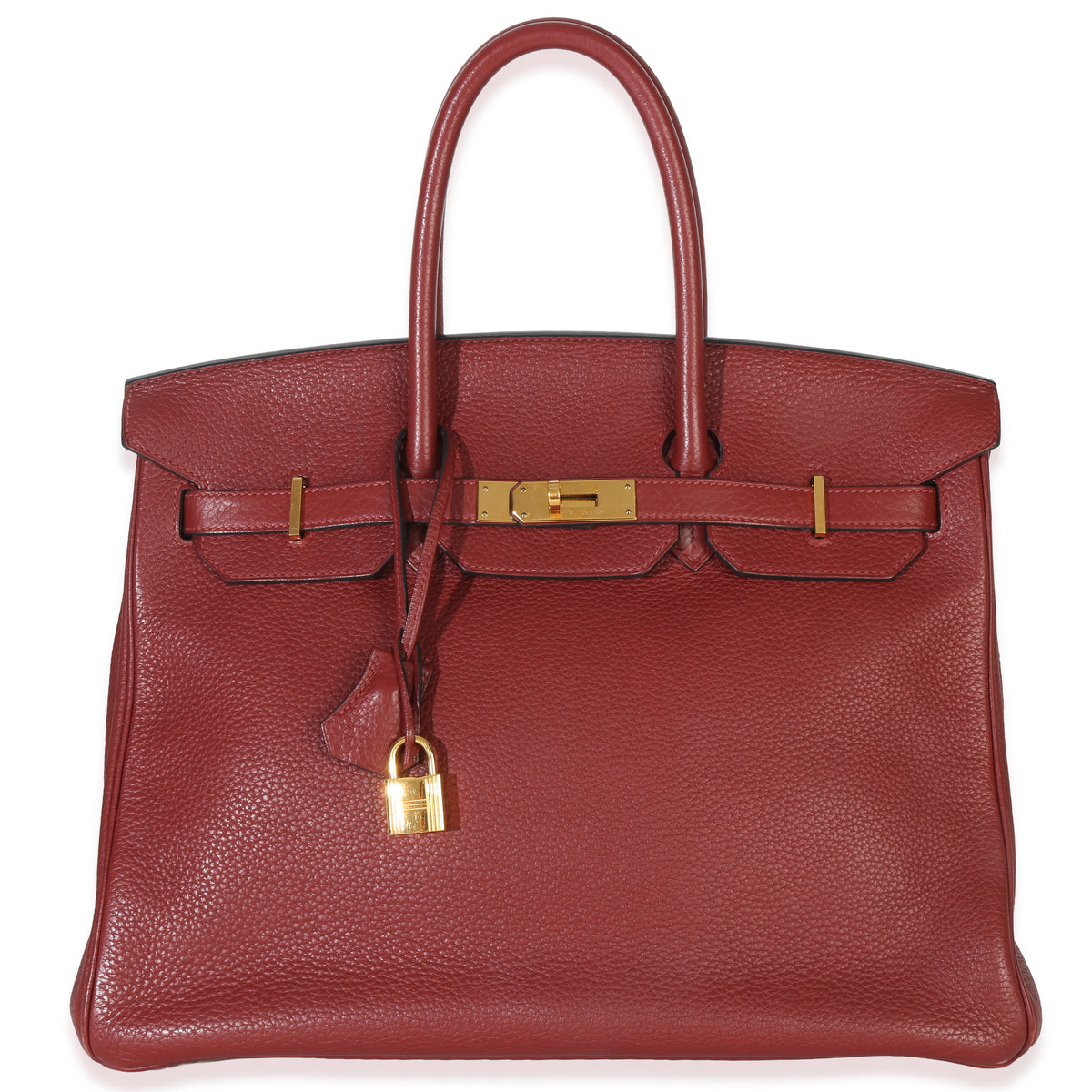 Rouge H Togo Birkin 35 GHW