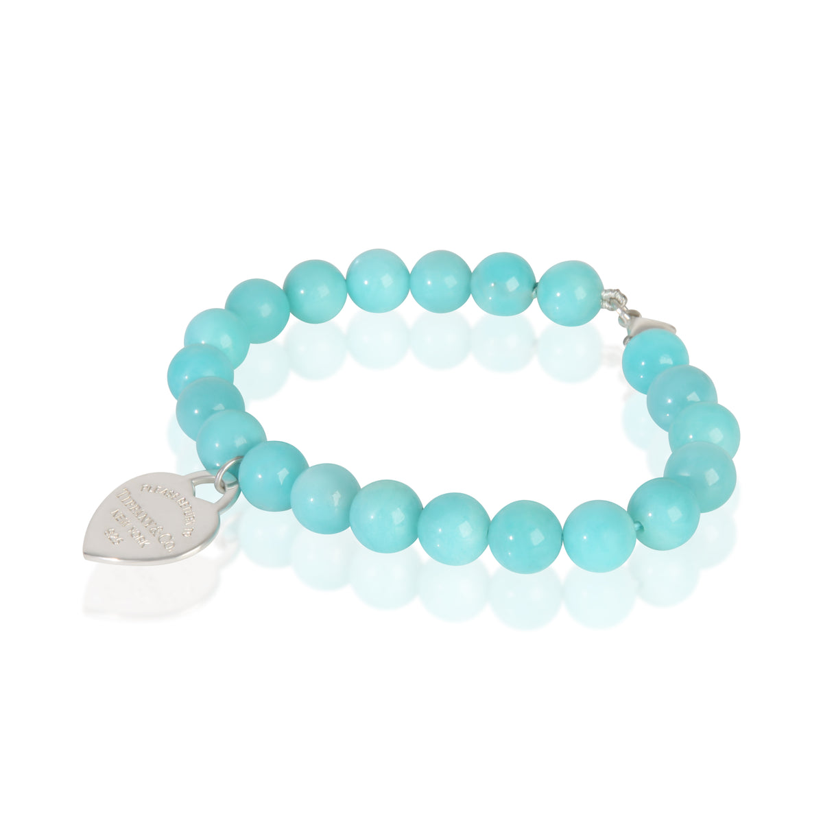 Sterling Silver Amazonite Return To Tiffany Bracelet