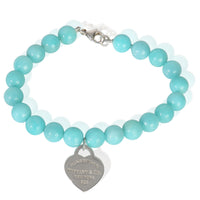 Sterling Silver Amazonite Return To Tiffany Bracelet