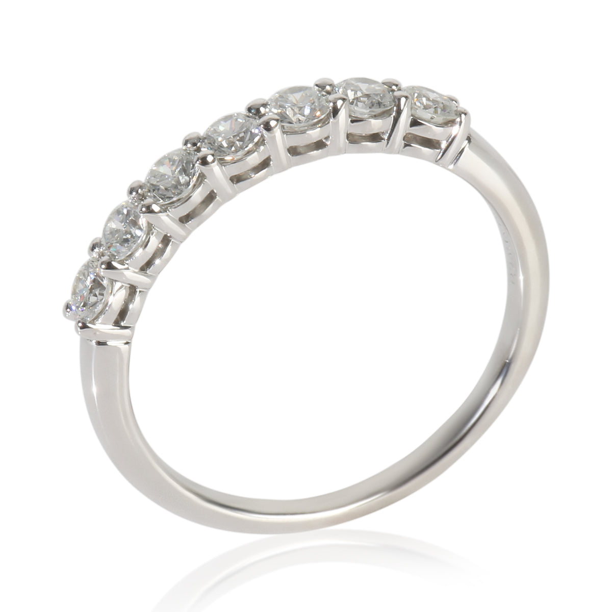 Tiffany & Co. Platinum Diamond Band av