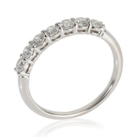 Tiffany & Co. Platinum Diamond Band av