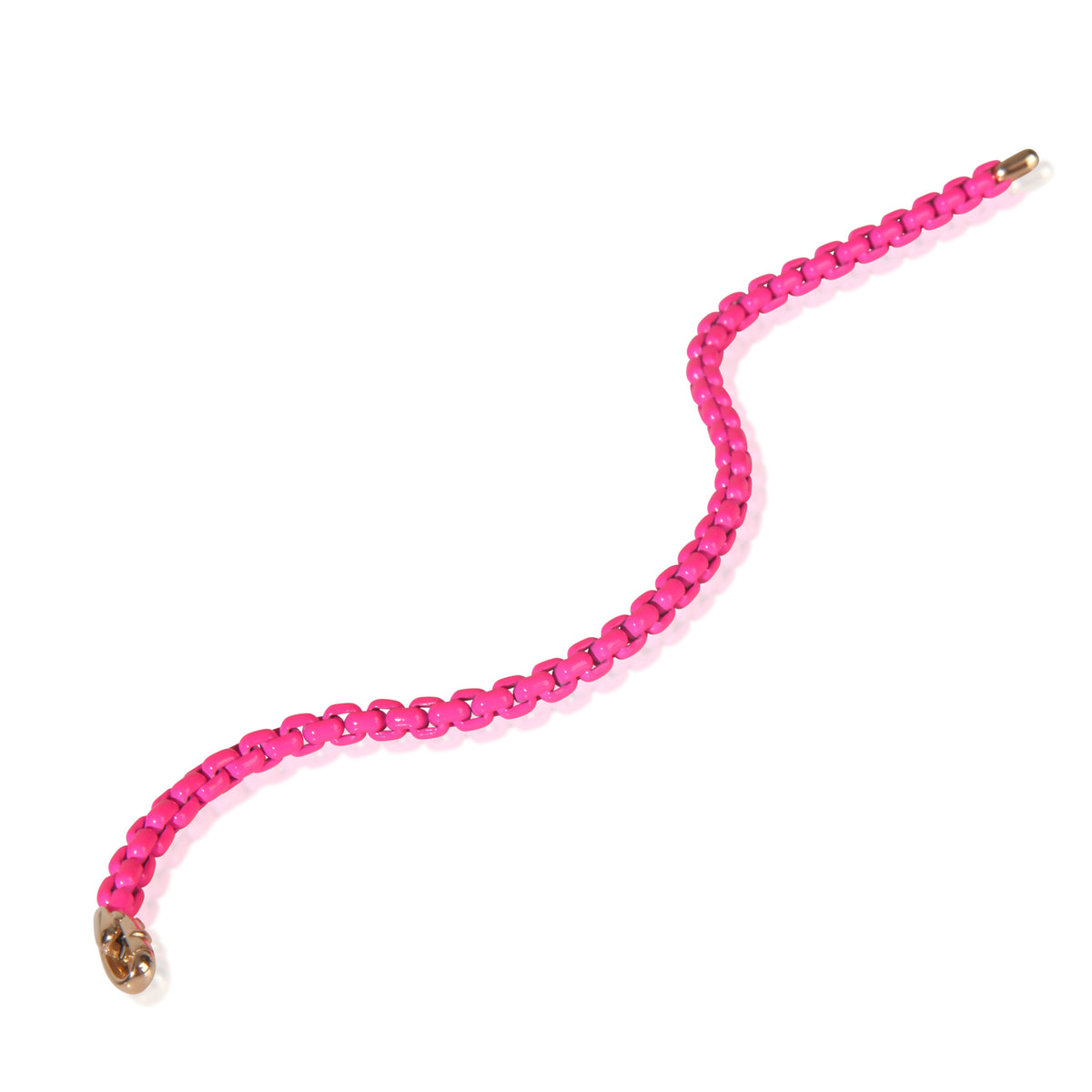 Rose Gold  Acrylic Bel Aire Bracelet