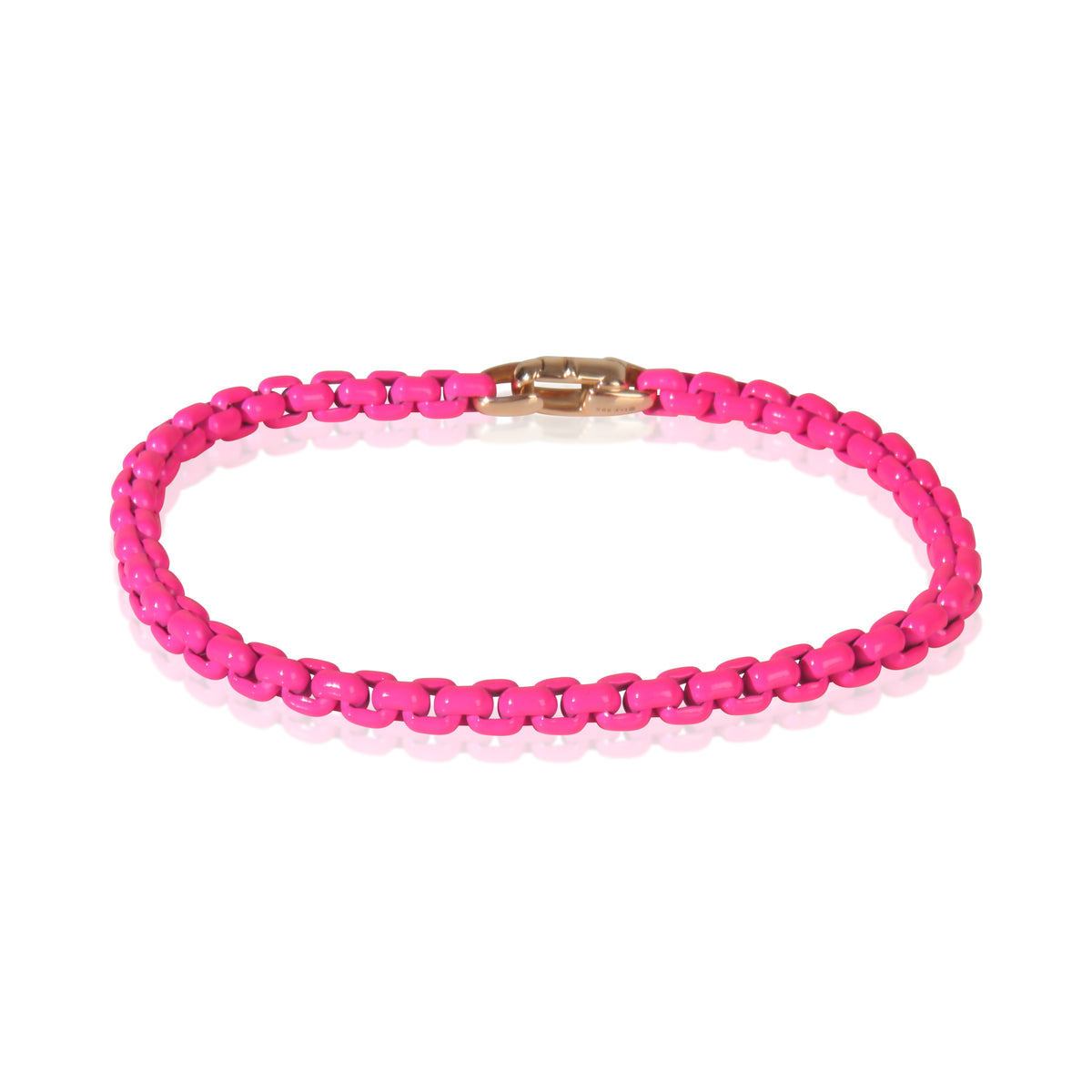 Rose Gold  Acrylic Bel Aire Bracelet