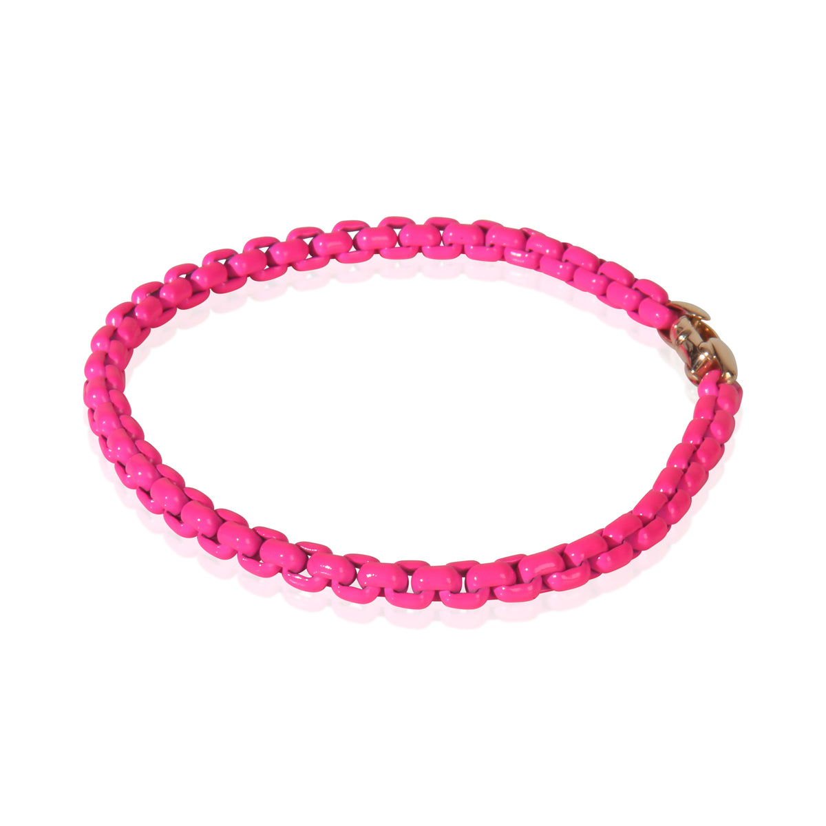 Rose Gold  Acrylic Bel Aire Bracelet