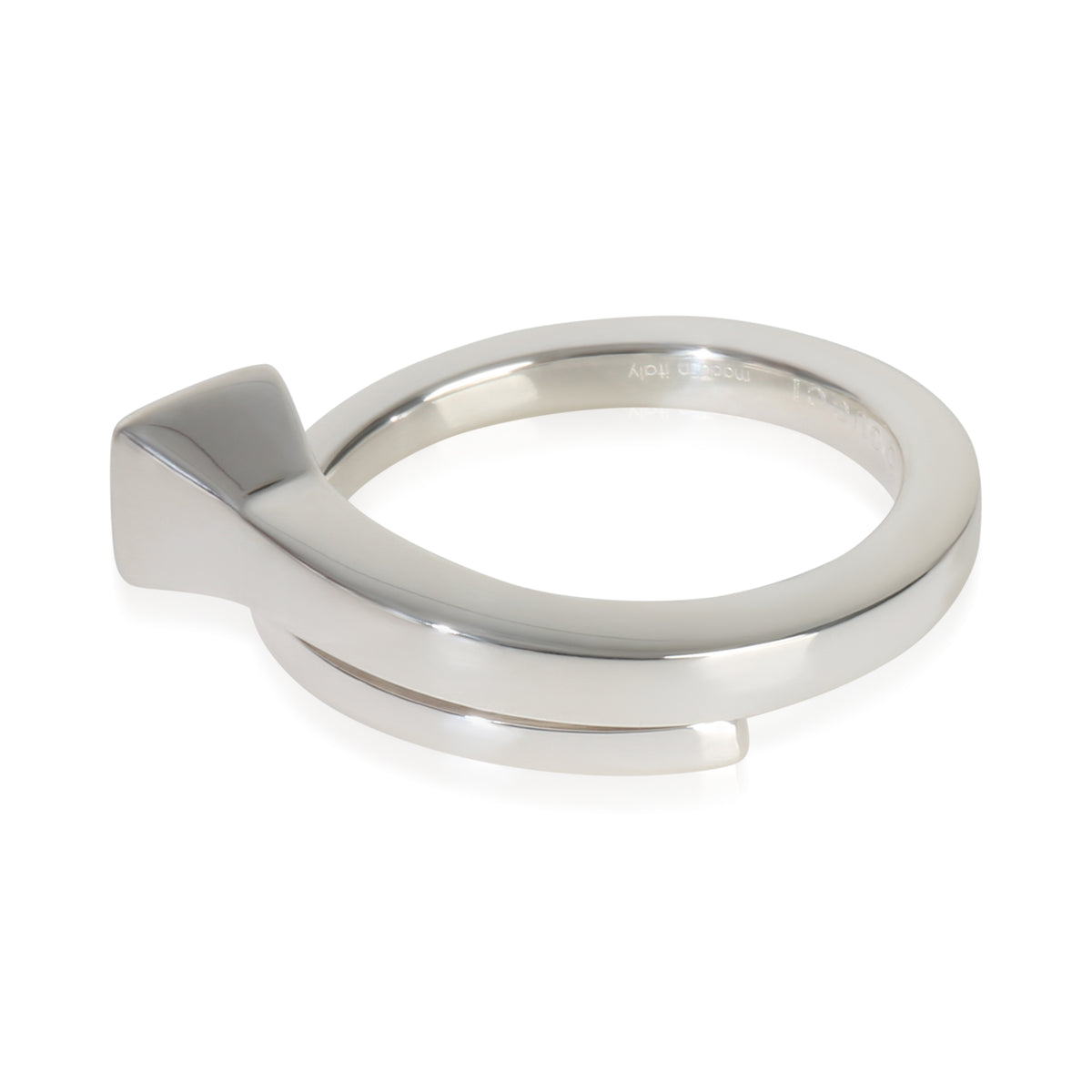 Sterling Silver  Chiodo Nail Ring