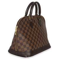 Louis Vuitton Damier Ebene Canvas Alma PM Handbag pv