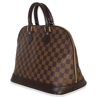 Louis Vuitton Damier Ebene Canvas Alma PM Handbag sv