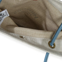 Hermès Bleu Jean Epsom Ecru Toile Aline Grooming PM Handbag av