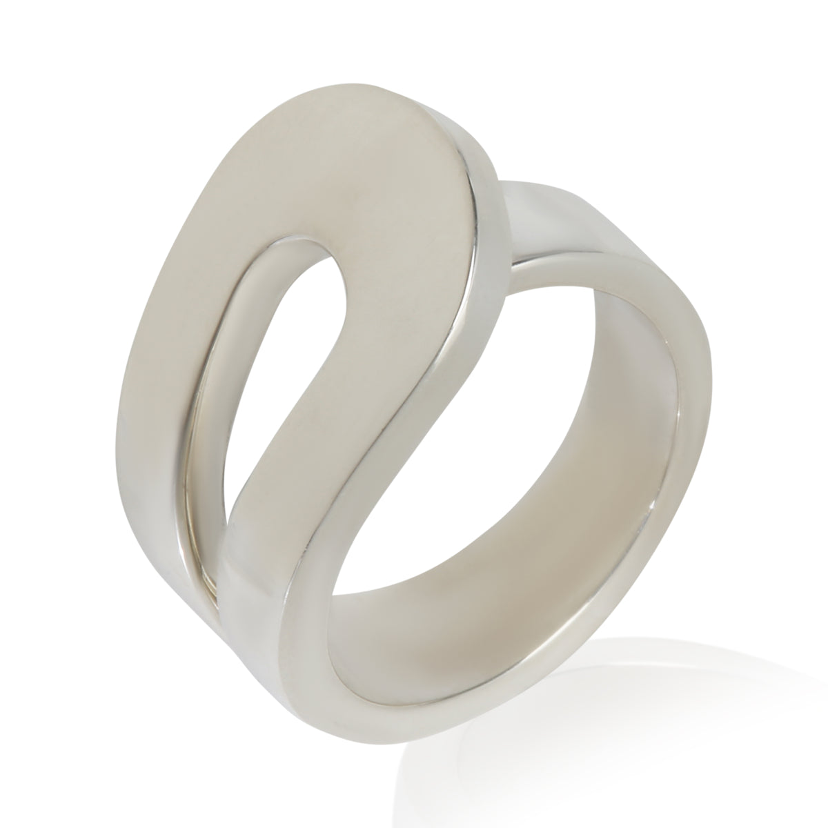 Sterling Silver  Loop Ring