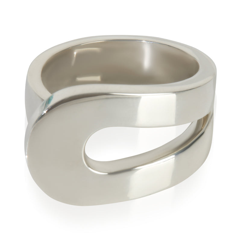 Sterling Silver  Loop Ring