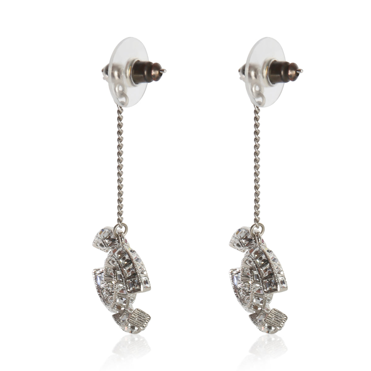 2021 Strass CC Drop Earrings