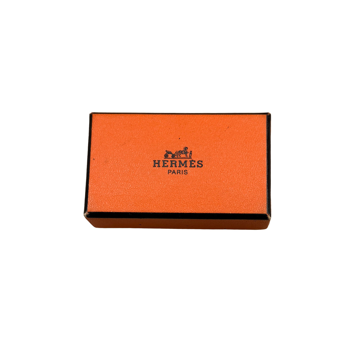 Hermès Gold Plated  Vintage Clip On Earrings box