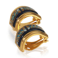 Gold-Plated  Vintage Clip On Earrings