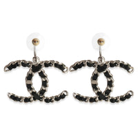 Chanel 2011 Leather CC Earrings pv