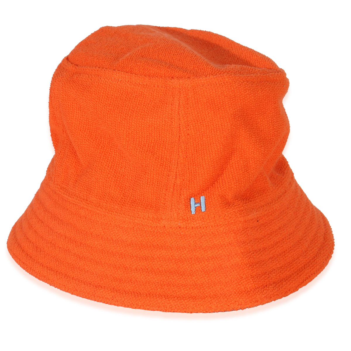 Hermès Geranium Cotton Terry Cloth Eden Bucket Hat 57 fv