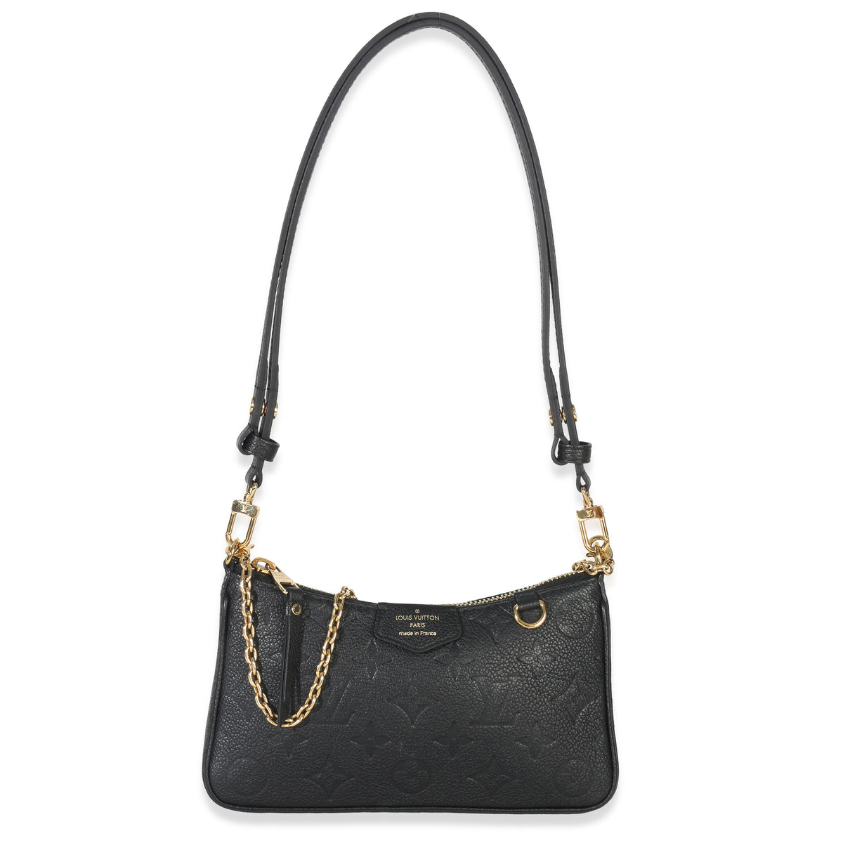 Black Monogram Empreinte Easy Pouch On Strap