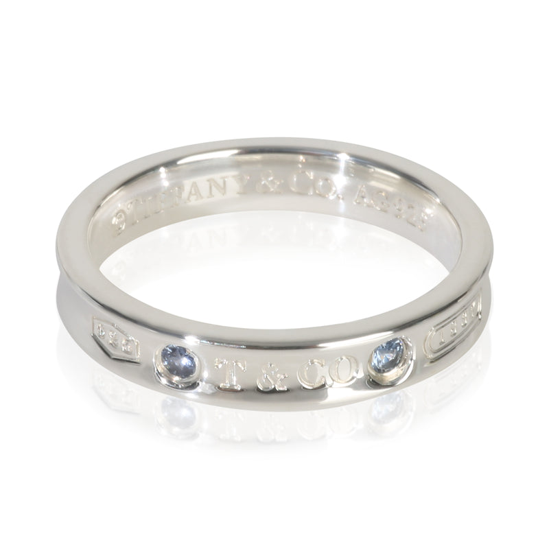 Sterling Silver Sapphire 1837 Narrow Ring