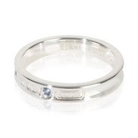 Sterling Silver Sapphire 1837 Narrow Ring
