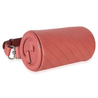 Gucci Pink Diagonal Quilted Calfskin Mini Blondie Barrel Bag Handbag clasp