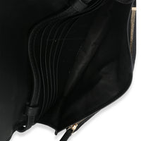 Gucci Black Microguccissima Crossbody Wallet Handbag ad2