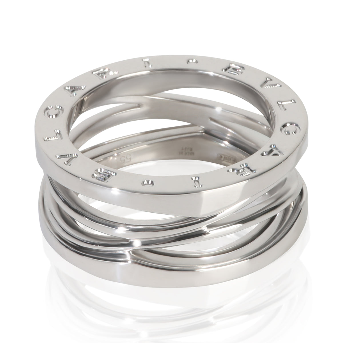 BVLGARI White Gold  B.zero1 Legend Ring pv