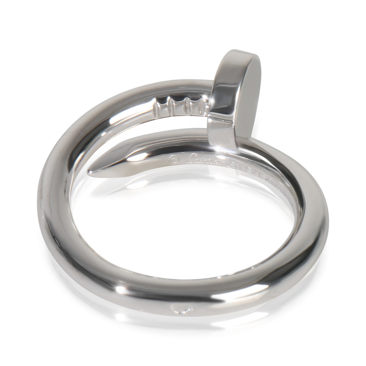 White Gold  Juste Un Clou Ring