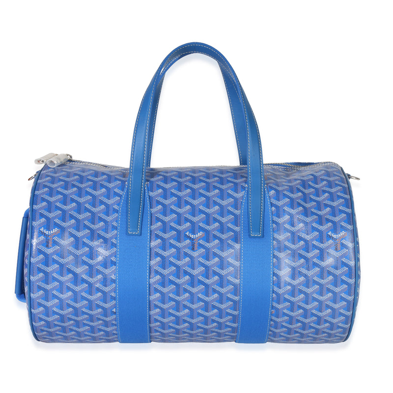 Goyard Sky Blue ine Barrel 40 Sports Bag Handbag fv
