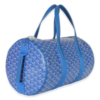 Goyard Sky Blue ine Barrel 40 Sports Bag Handbag pv