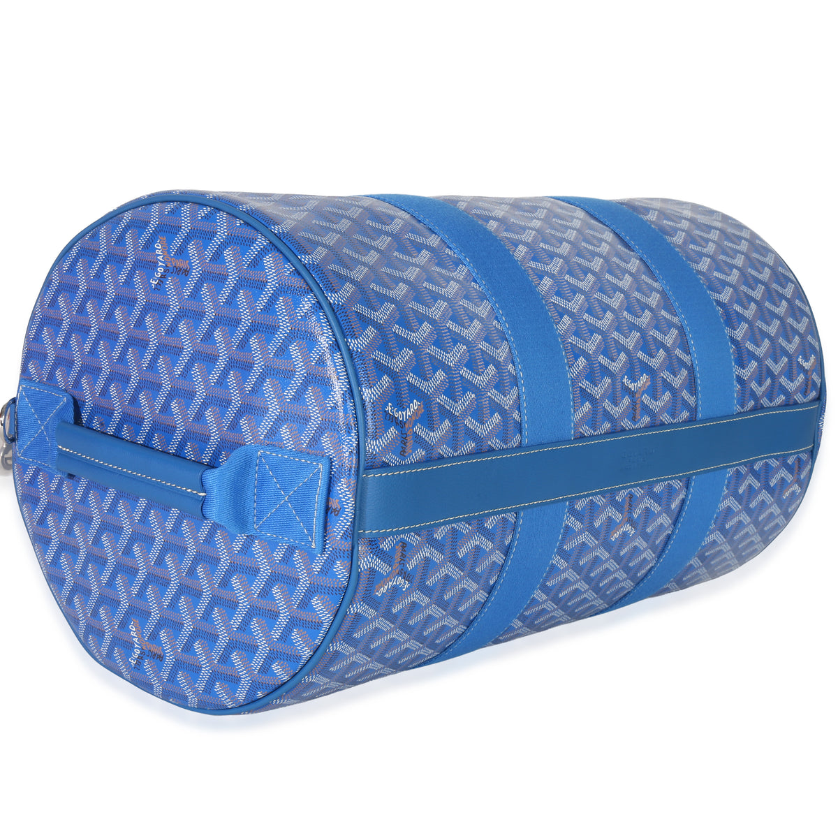 Goyard Sky Blue ine Barrel 40 Sports Bag Handbag av